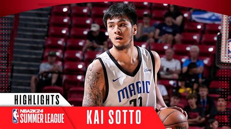 kai sotto stats summer league|Kai Sotto makes most of first NBA Summer League。